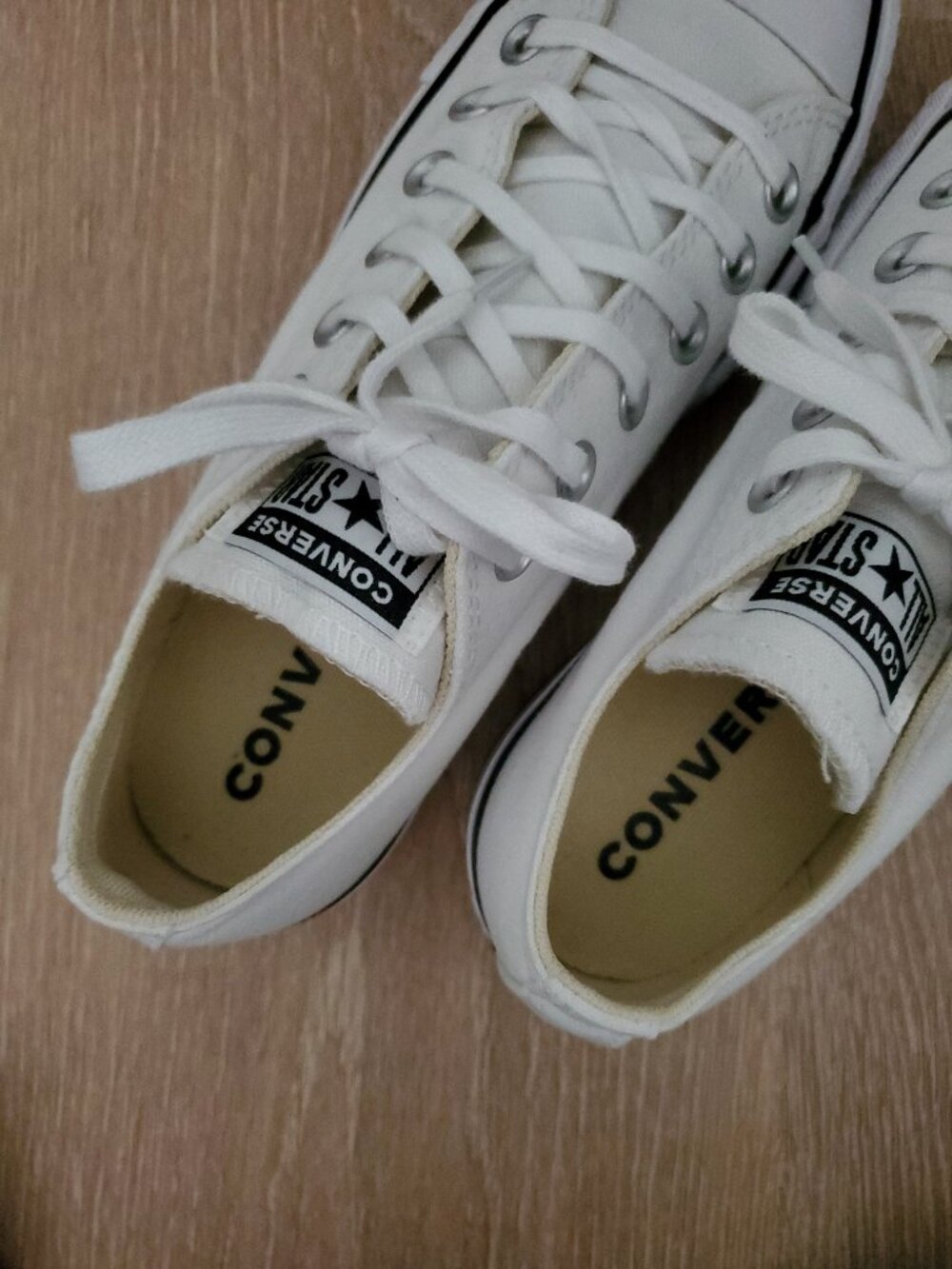 Converse Chuck Taylor All Star Lift Platform Canvas White Women's Shoes Size 7 - Picture 8 of 14